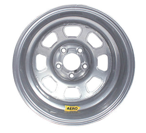 Aero Race Wheels 15x10 3" 4.75 Silver