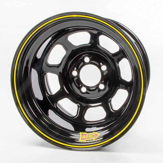 Aero Race Wheels 15x10 2" 4.75 Black