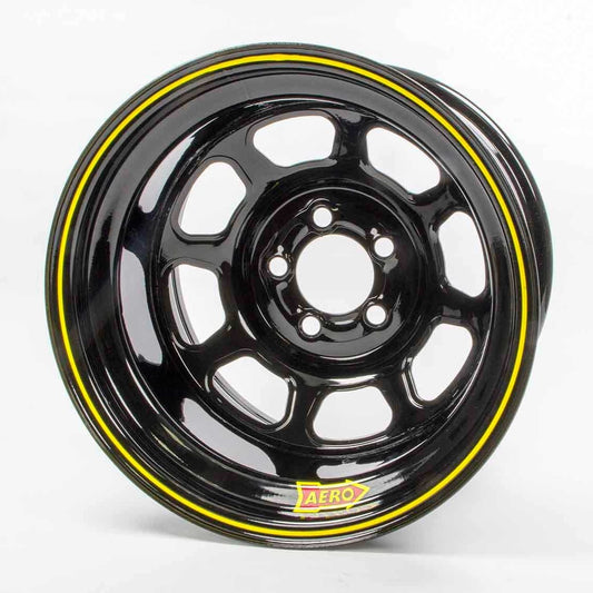 Aero Race Wheels 15x10 4" 4.75 Black
