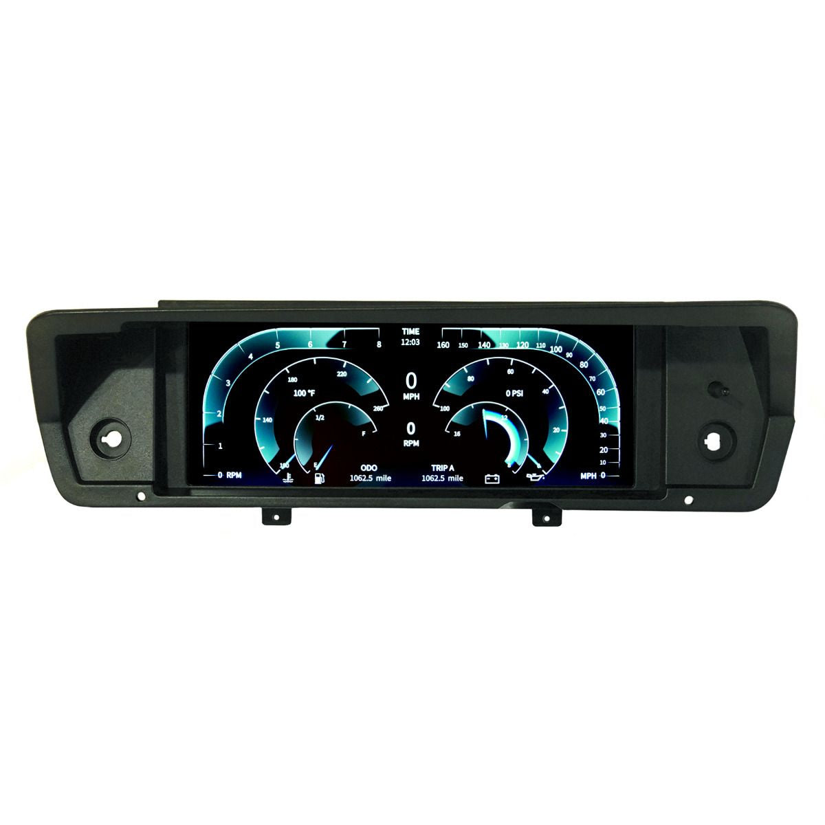AutoMeter InVision HD Digital Dash Kit, Dodge 1972-76 A-Body