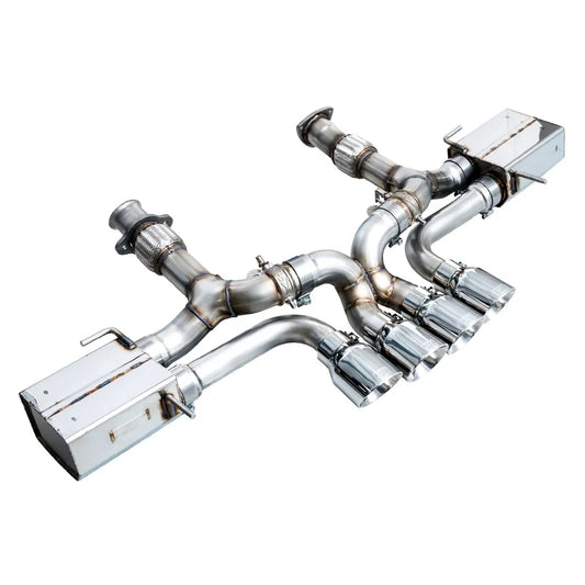 AWE Exhaust Switch Path Chrome Tips, 2023-26 ZO6 Corvette