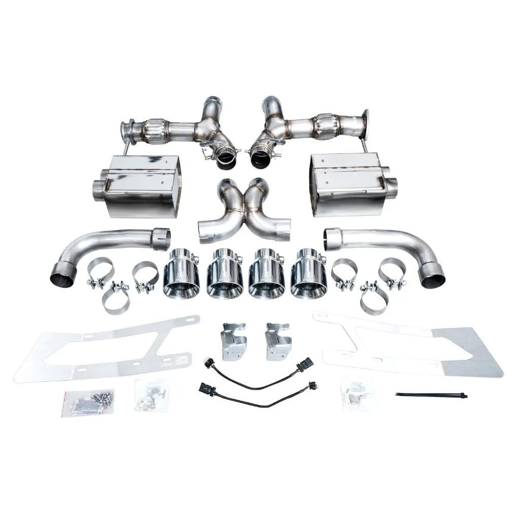 AWE Exhaust Switch Path Chrome Tips, 23-26 ZO6 Corvette