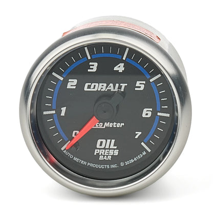 AutoMeter Digital Stepper Motor Oil Pressure Gauge 6153-M