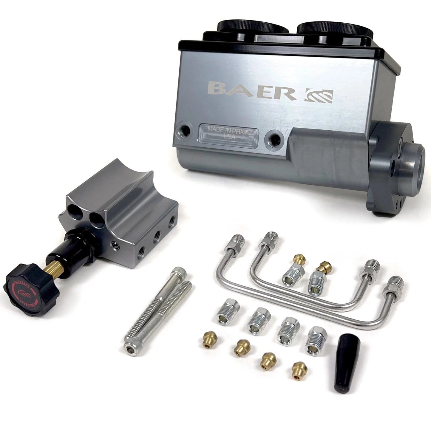 Baer Master Cylinder 6805246, Driver Side Port, Gray