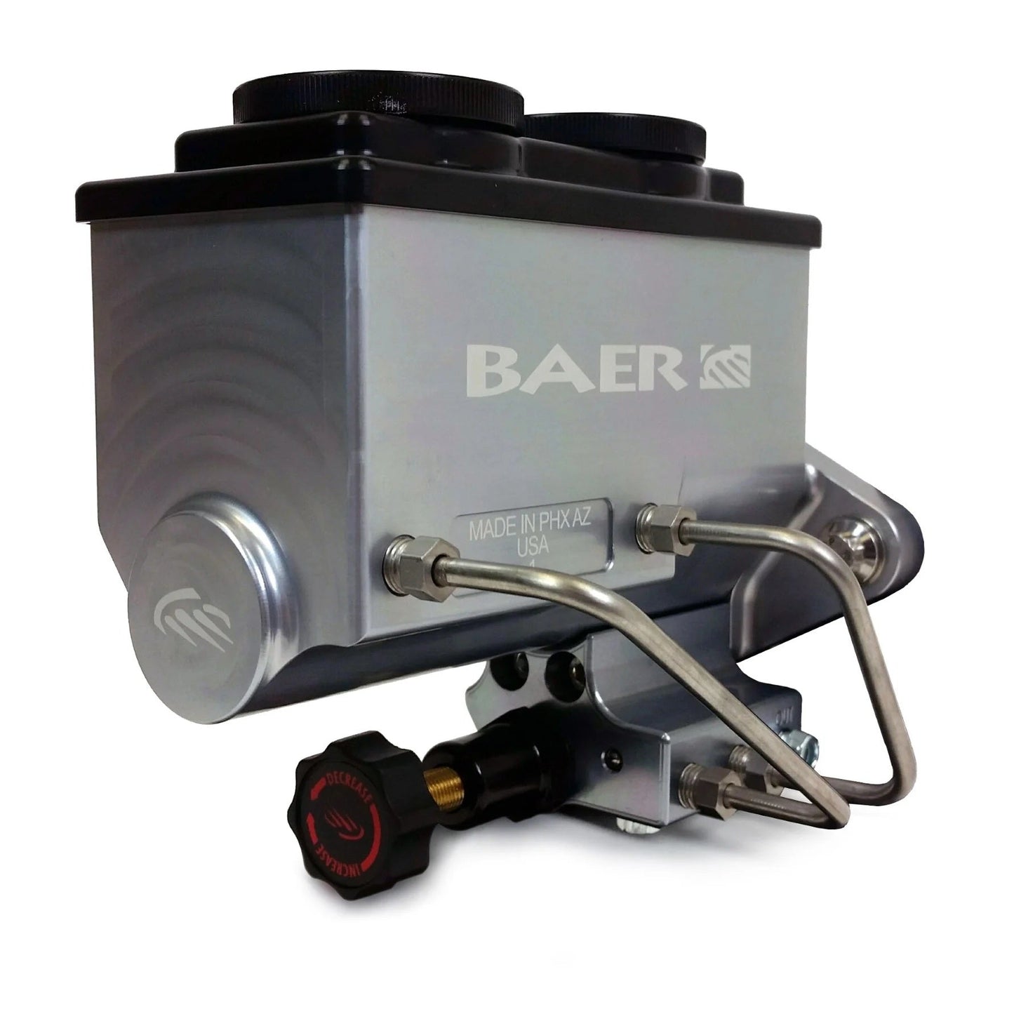 Baer Master Cylinder 6805246, Driver Side Port, Gray