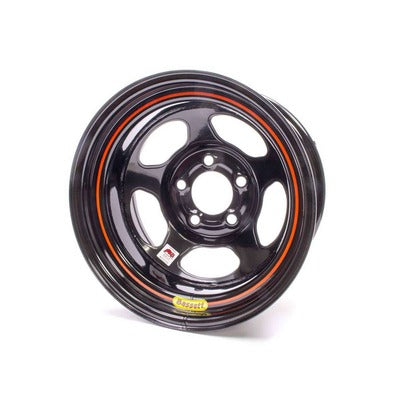 Bassett Wheel 15" x 10" 5x5 Black Inertia
