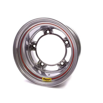 Bassett Wheel 15" x 10" Wide 5 Silver Spun