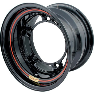 Bassett Wheel 15" x 10" Wide 5 5" BS L/W Black