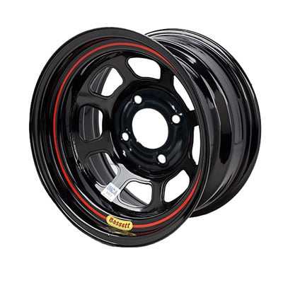 Bassett Wheel 15" x 7" 4x100MM Black