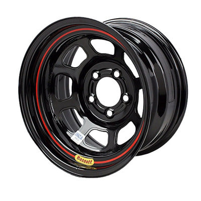 Bassett Wheel 15" x 7" 5x100mm 3" DOT Black