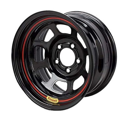 Bassett Wheel 15" x 7" D Hole 4 x 100mm 3.5" Black