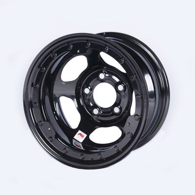 Bassett Wheel 15" x 8" IMCA Black Beadlock Inertia 5x5