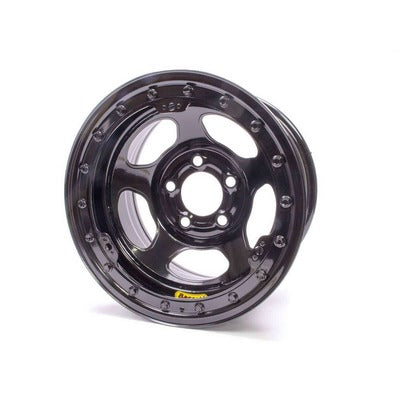 Bassett Wheel 15" x 8.75" B/L Black 5x5 3" BS Inertia