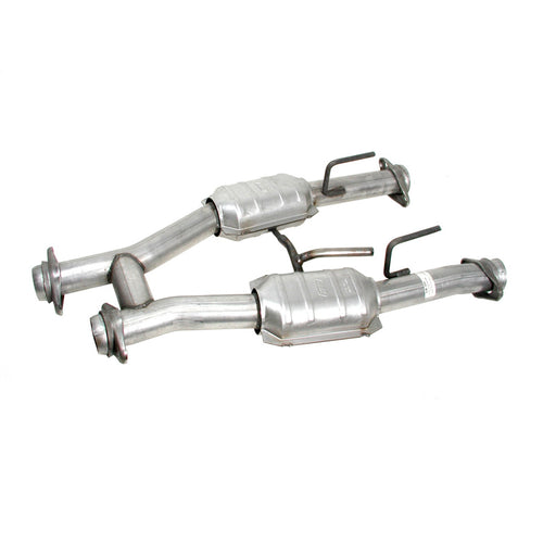 BBK Performance High Flow Mid-Pipes w/Cats 79-93 Mustang 1509