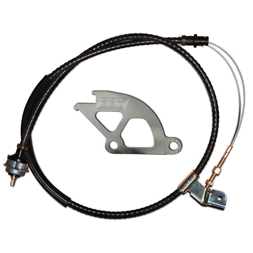 BBK Performance HD Adj Clutch Cable & Quadrant 96-04 Mustang 1609