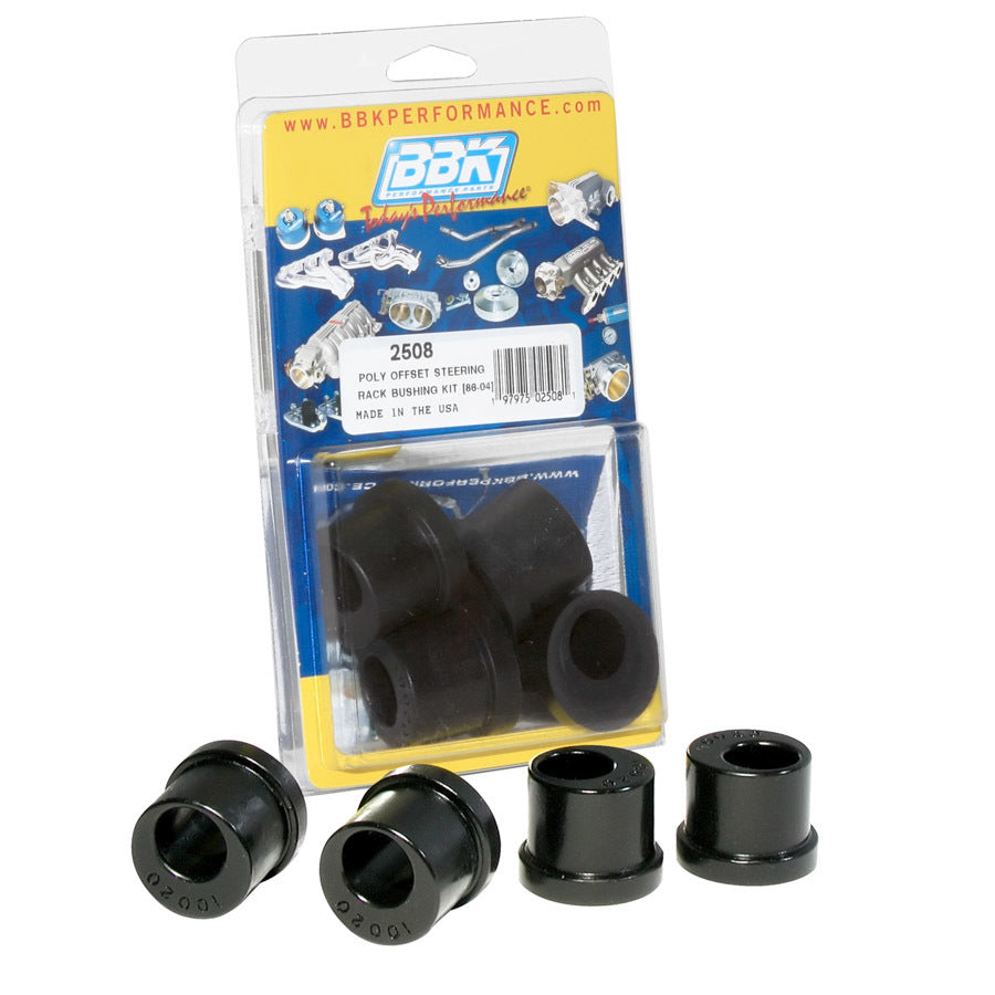 BBK Performance Rack & Pinion Bushing Set Offset 86-04 Mustang 2508