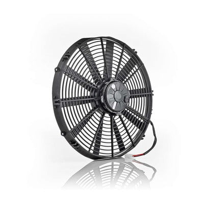 Be-Cool 16" Electric Fan Puller Black Straight Blade