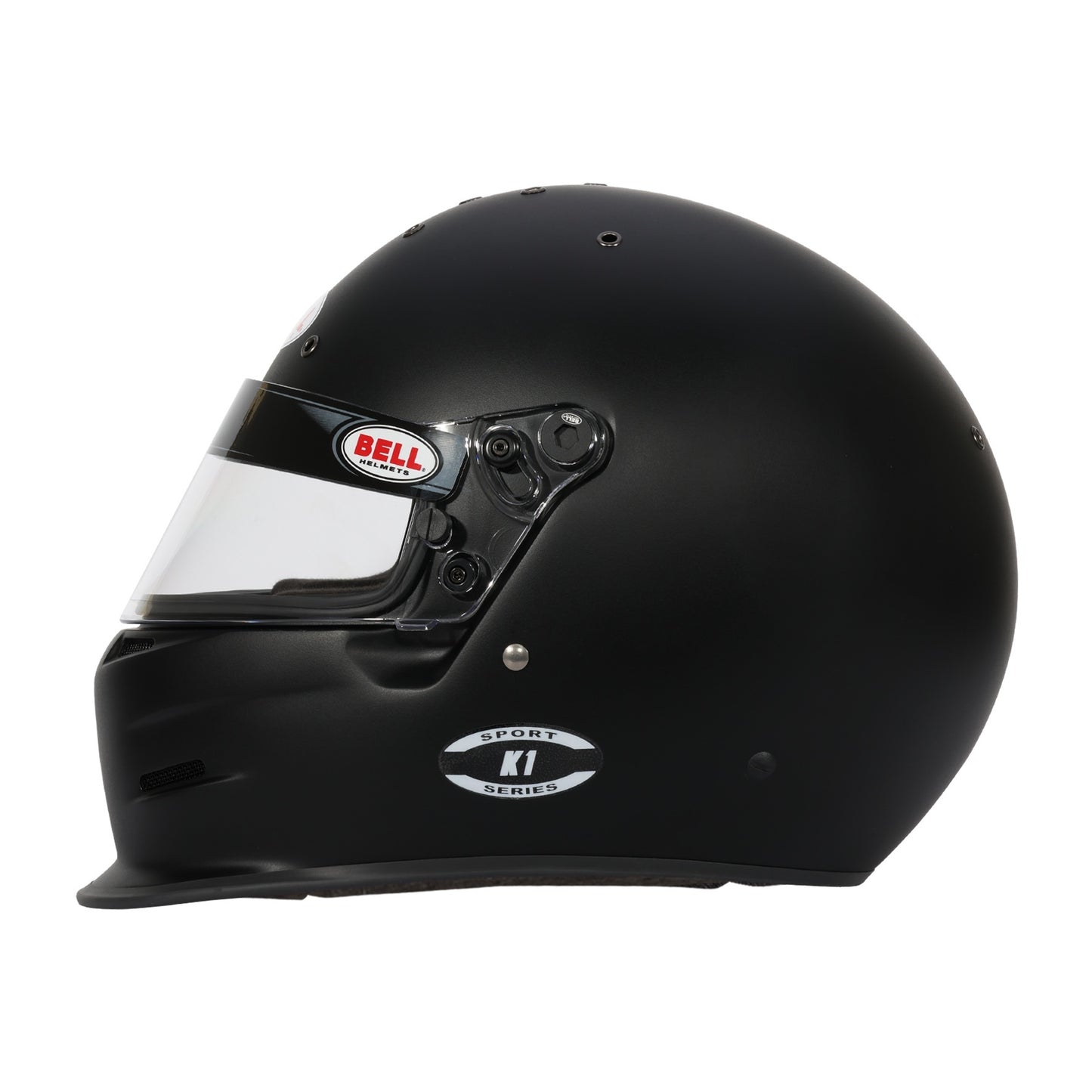 Bell K1 Sport Helmet, SA2025 (Side View, Matte Black)