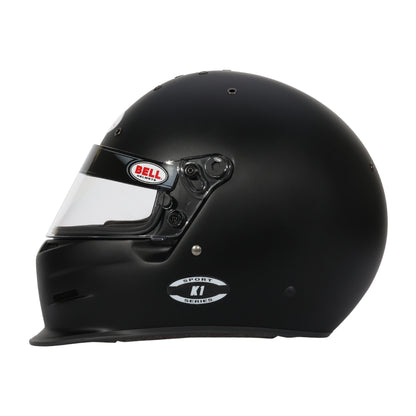 Bell K1 Sport Helmet, SA2025 (Side View, Matte Black)