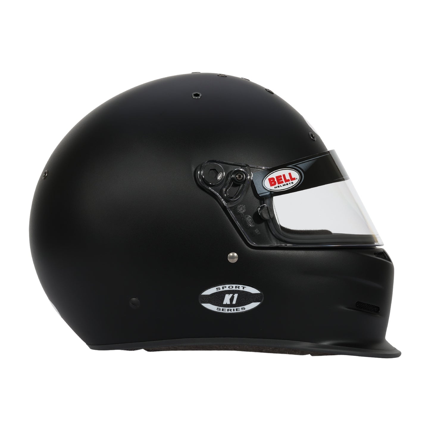 Bell K1 Sport Helmet, SA2025 (Right Side View, Matte Black)