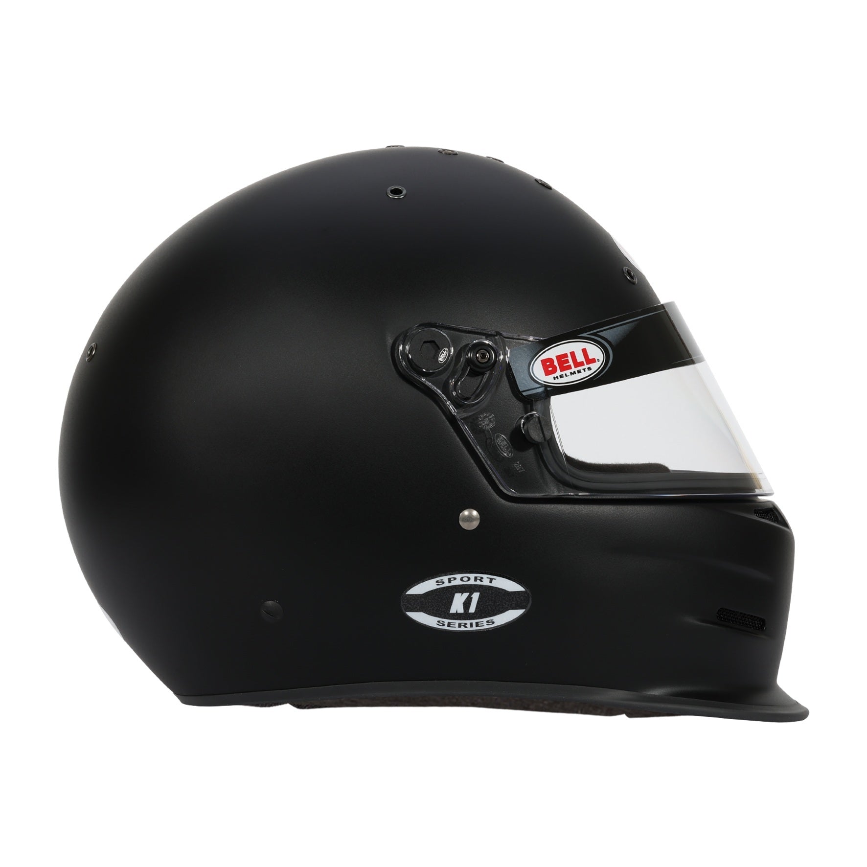 Bell K1 Sport Helmet, SA2025 (Right Side View, Matte Black)
