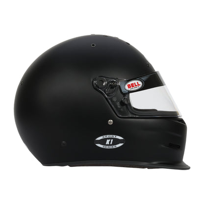 Bell K1 Sport Helmet, SA2025 (Right Side View, Matte Black)
