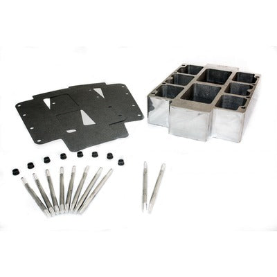 The Blower Shop Blower Manifold Spacer 4" Polished 5024