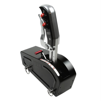 Magnum Grip Pro Stick Shifter, Two-Tone with Billet Aluminum Handle, Dual Buttons