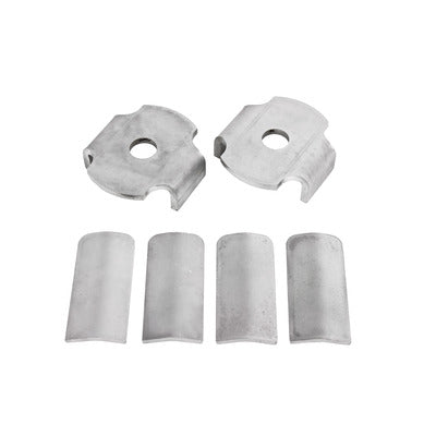 BMR Bushing Kit Rear Cradle Steel Inserts 15-24 Mustang