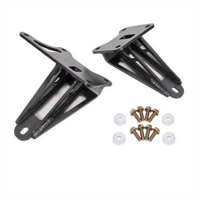 BMR Motor Mount Brackets 15-17 Mustang (Black)