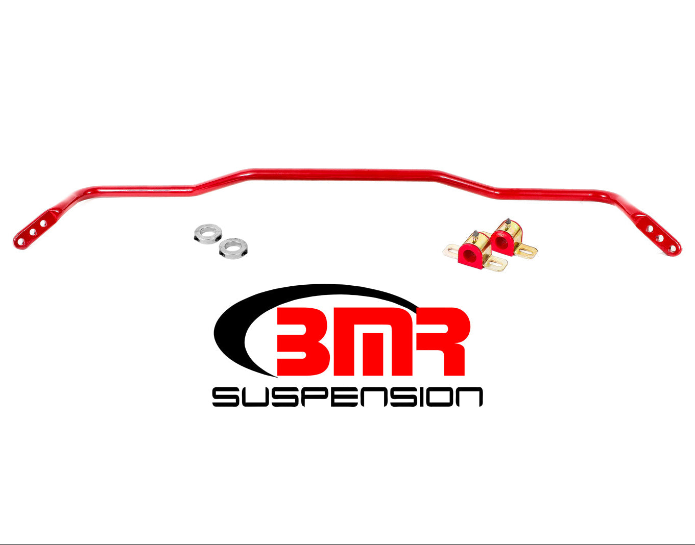 BMR Suspension Rear Sway Bar (Red)