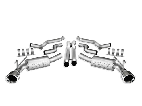 Borla Cat Back Exhaust System 10-11 Camaro 6.2L V8 140280