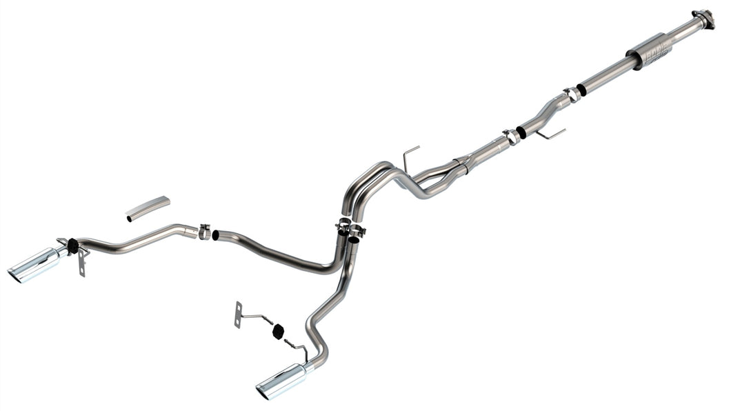 Borla Cat Back Exhaust 21+ F150 2.7/3.5L 140864