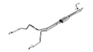 Borla Cat Back Exhaust 22+ GM 1500 ZR2/AT4X 6.2L 140916