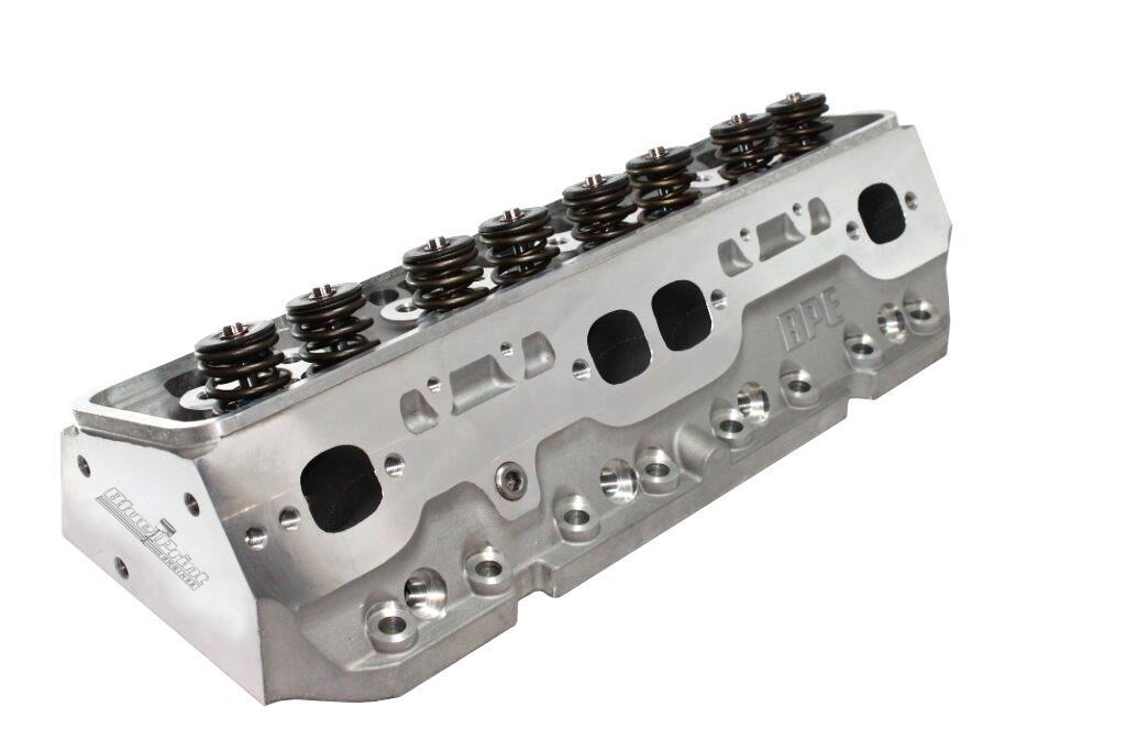 BluePrint SBC 195cc Aluminum Cylinder Heads 2.020/1.600 Assembled H8002K