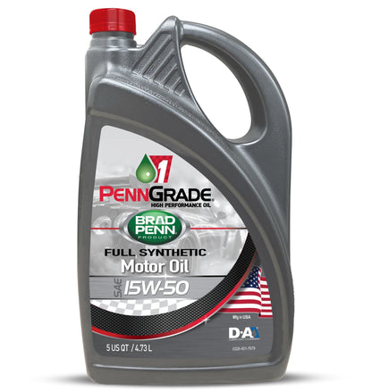 PennGrade 1 Synthetic Motor Oil 15W-50 71750 (5 Qt)
