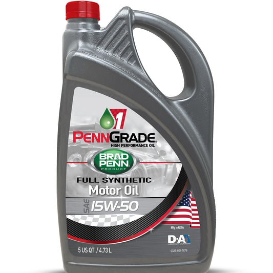 PennGrade 1 Synthetic Motor Oil 15W-50 71750 (5 Qt)