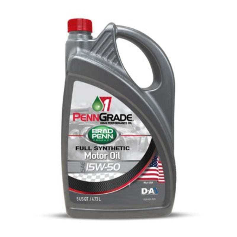 PennGrade 1 Synthetic Motor Oil 15W-50 71750 (5 Quart Bottle)