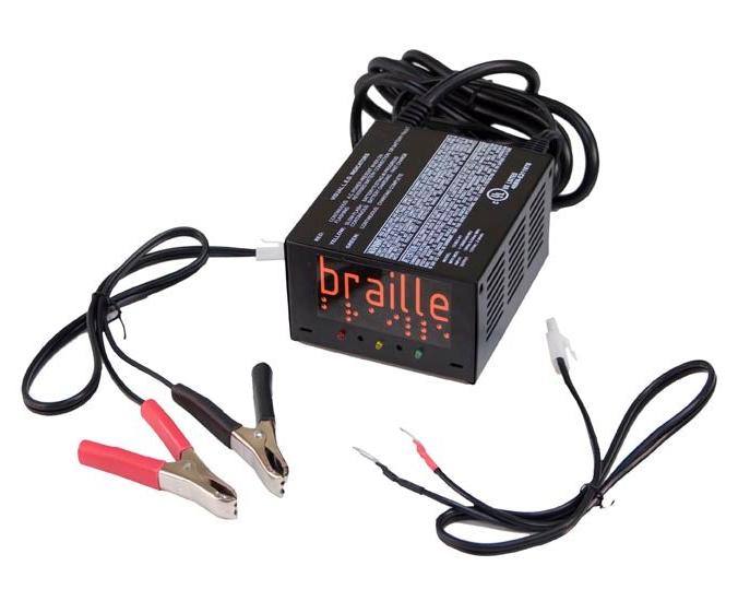 Braille Electronic Battery Charger 2 amp 1232