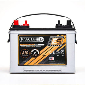 Braille 34M Marine Endurance AGM Battery 870 CCA