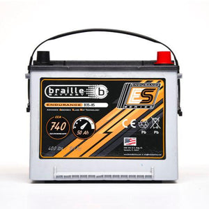 Braille 35/85 Endurance AGM Battery 740 CCA