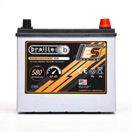 Braille 51R Endurance AGM Battery 580 CCA