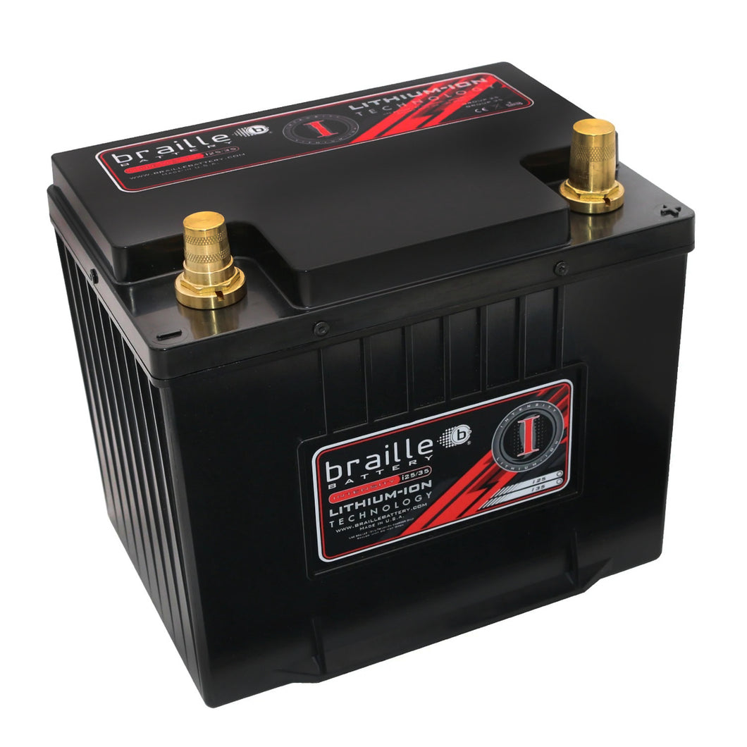 Braille Intensity Lithium-Ion Racing Battery i35X 12 Volt