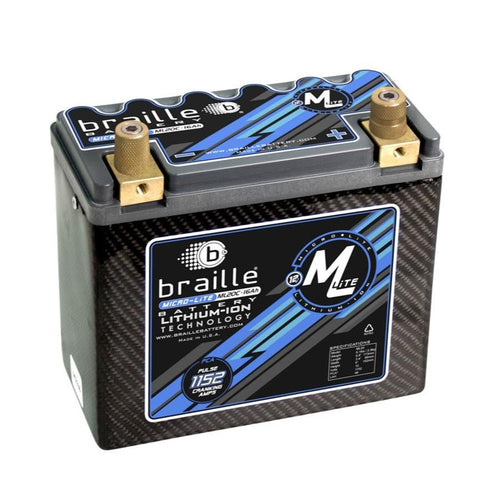 Braille Micro-Lite Carbon Lithium Battery 12 Volt ML20C