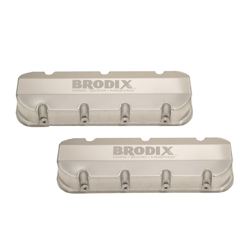 Brodix BBC Fabicated Aluminum Valve Cover Set VC201