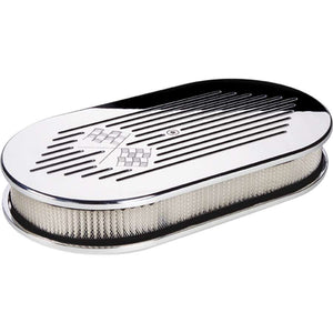 Billet Specialties Air Cleaner Assembly Large Oval Flag 15427