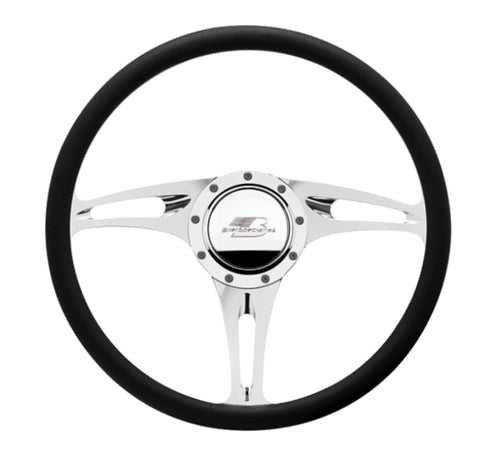 Billet Specialties Steering Wheel Half Wrap 15.5