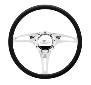 Billet Specialties Steering Wheel Half Wrap 15.5" Stealth 34322