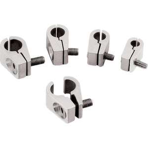 Billet Specialties Line Clamps 3/16" (4pk) 65110