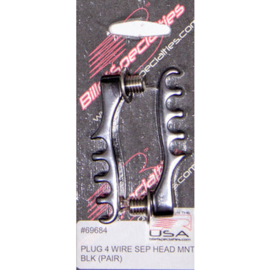 Billet Specialties Spark Plug Separators 4 Wire Cylinder Head Mount